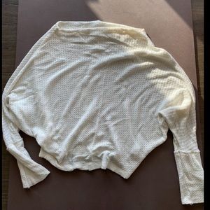 Free People Off The Shoulder Knit Top Off-White